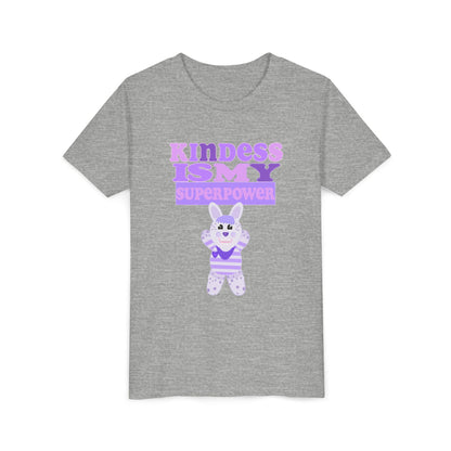Miss Dottie Puff Kindness Is My Superpower Kids Short Sleeve Tee