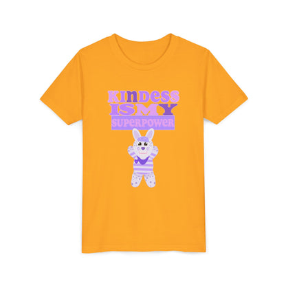 Miss Dottie Puff Kindness Is My Superpower Kids Short Sleeve Tee