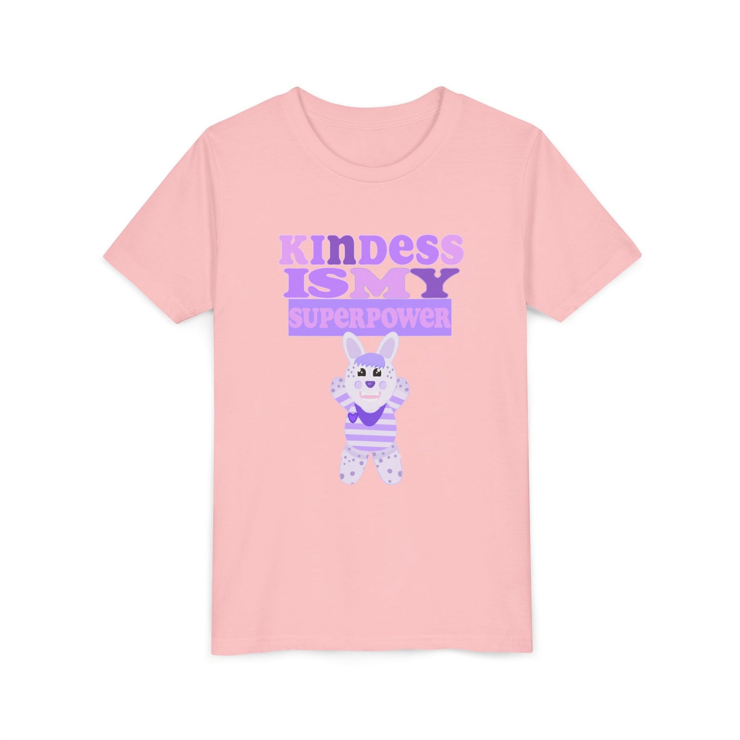 Miss Dottie Puff Kindness Is My Superpower Kids Short Sleeve Tee