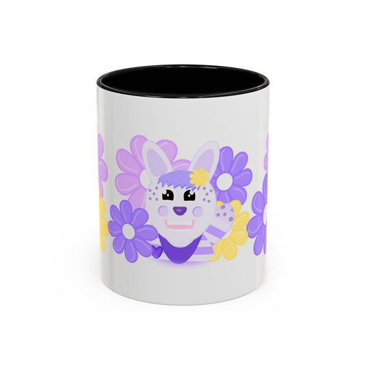 Miss Dottie Puff flowery Mug