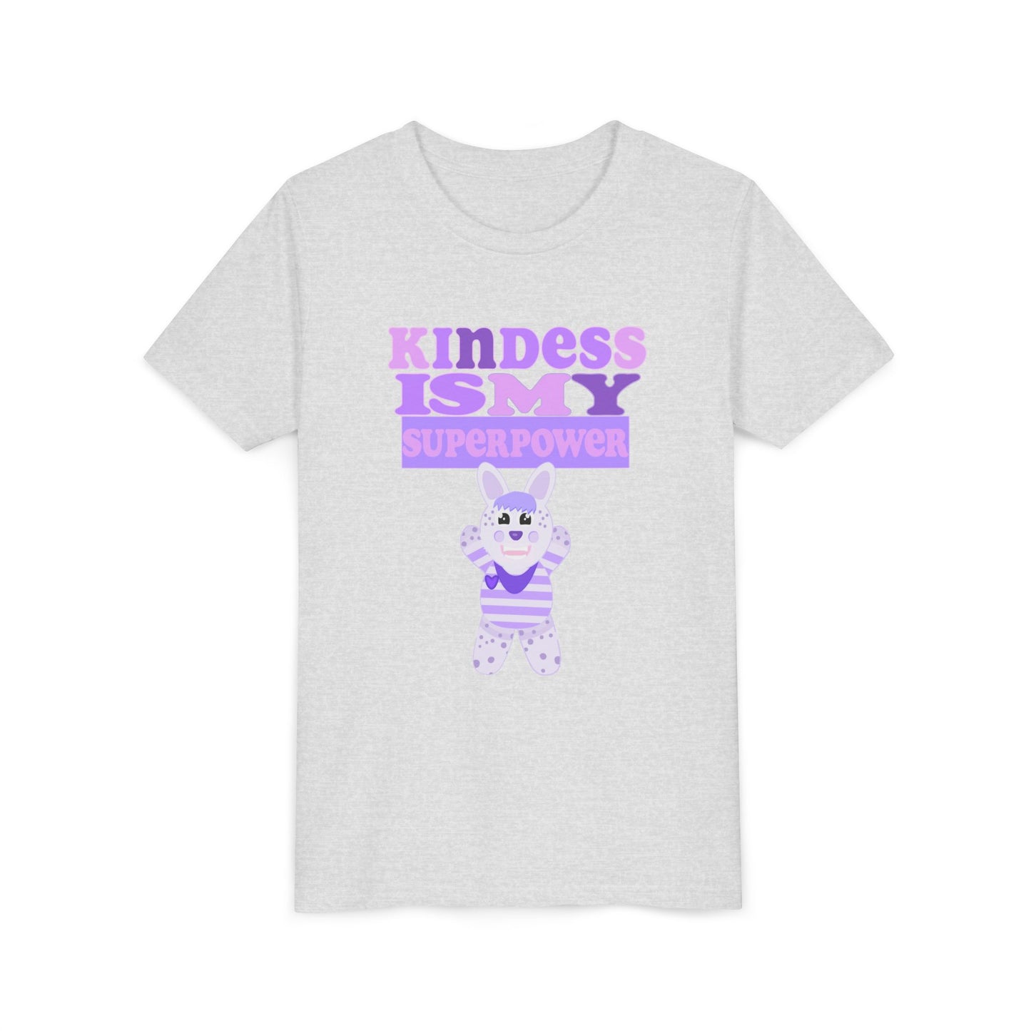 Miss Dottie Puff Kindness Is My Superpower Kids Short Sleeve Tee