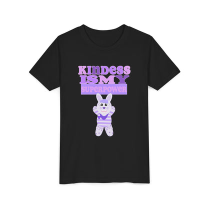 Miss Dottie Puff Kindness Is My Superpower Kids Short Sleeve Tee