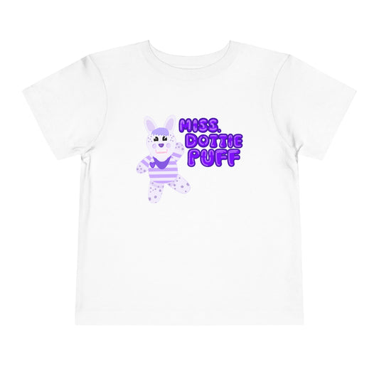 Miss Dottie Puff Waving Toddler Tee